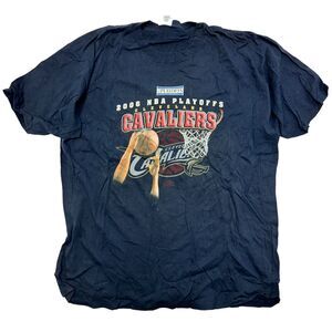 Men's Vintage Cleveland Cavaliers 2006 Playoffs Basketball T-Shirt 2XL Majestic